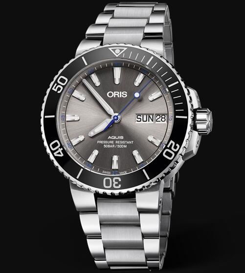 Oris Aquis 45.5mm Hammerhead Limited Edition 01 752 7733 4183-Set MB Replica Watch